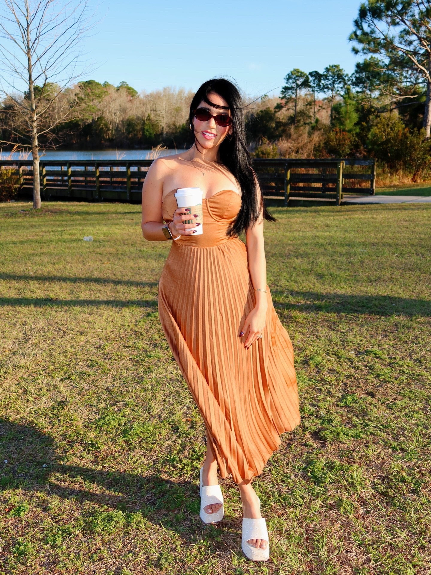 Glowing like I have somewhere important to be, thanks to @lulus ✨ 
#lovelulus #lulusambassador 

#ootd #instafashion #contentcreator 

#LTKgrwm #LTKootd #LTKdayinmylife