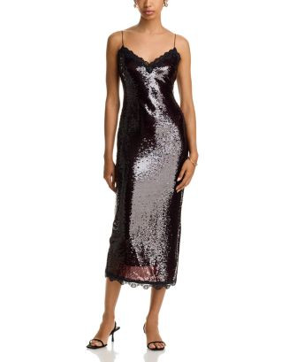 Verelith Sequined Slip Dress | Bloomingdale's (US)
