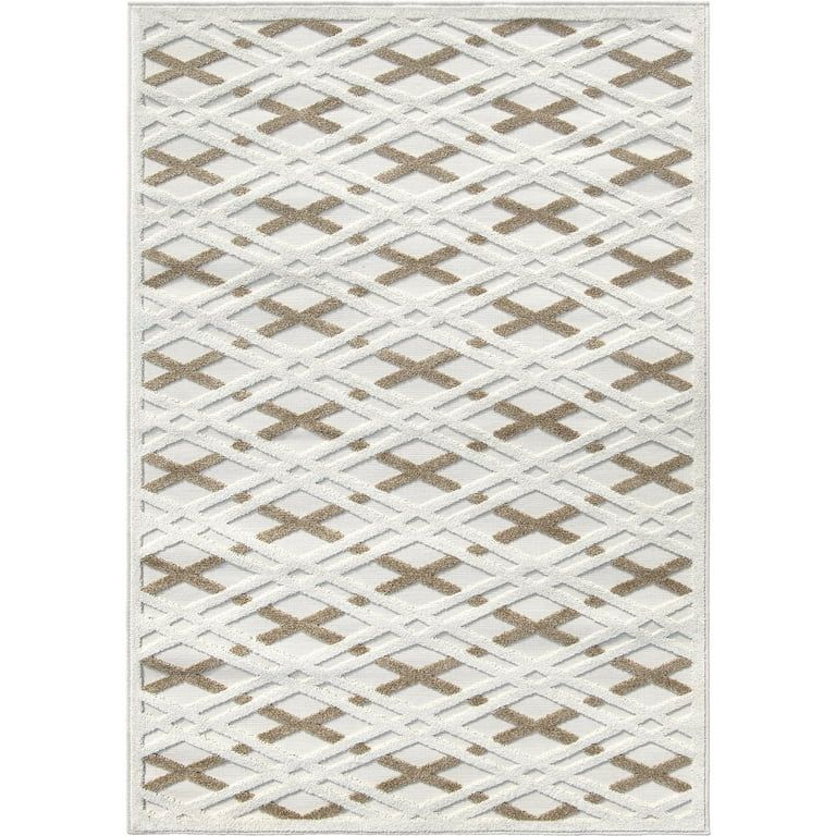 My Texas House BOUCLE Geometric Area Rug, 10' x 8' | Walmart (US)