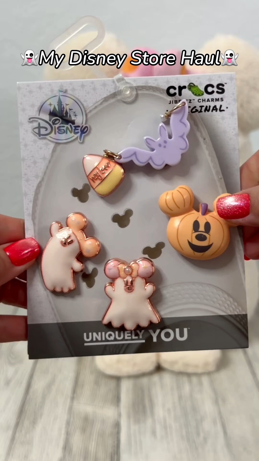 🎃👻 My pastel Halloween Disney haul is HERE and I’m officially obsessed! 💕🩵💜

I picked up some of the cutest new Halloween goodies, including new Halloween Croc charms, the adorable Mickey & Minnie ghost ears, AND the new Minnie pastel pumpkin ears! 🎀🎃👻

Disney really said Halloween can be spooky AND pastel, and honestly… I’m here for it! 😂💖

Which one would you grab first: the ghost ears, pastel pumpkin ears, or the Croc charms?! 👀👇

#DisneyHalloween #DisneyEars #DisneyHaul #HalloweenAtDisney #DisneyStyle

#LTKgrwm #LTKootd #LTKdayinmylife