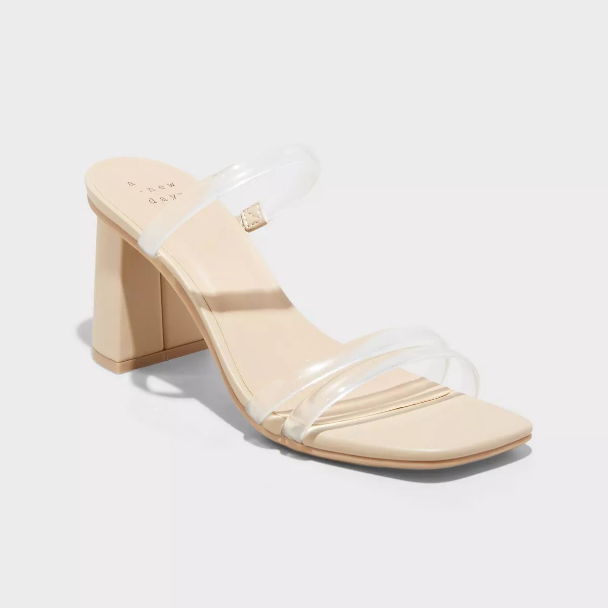Women's Stacy Mule Heels - A New Day™ Clear 8 | Target