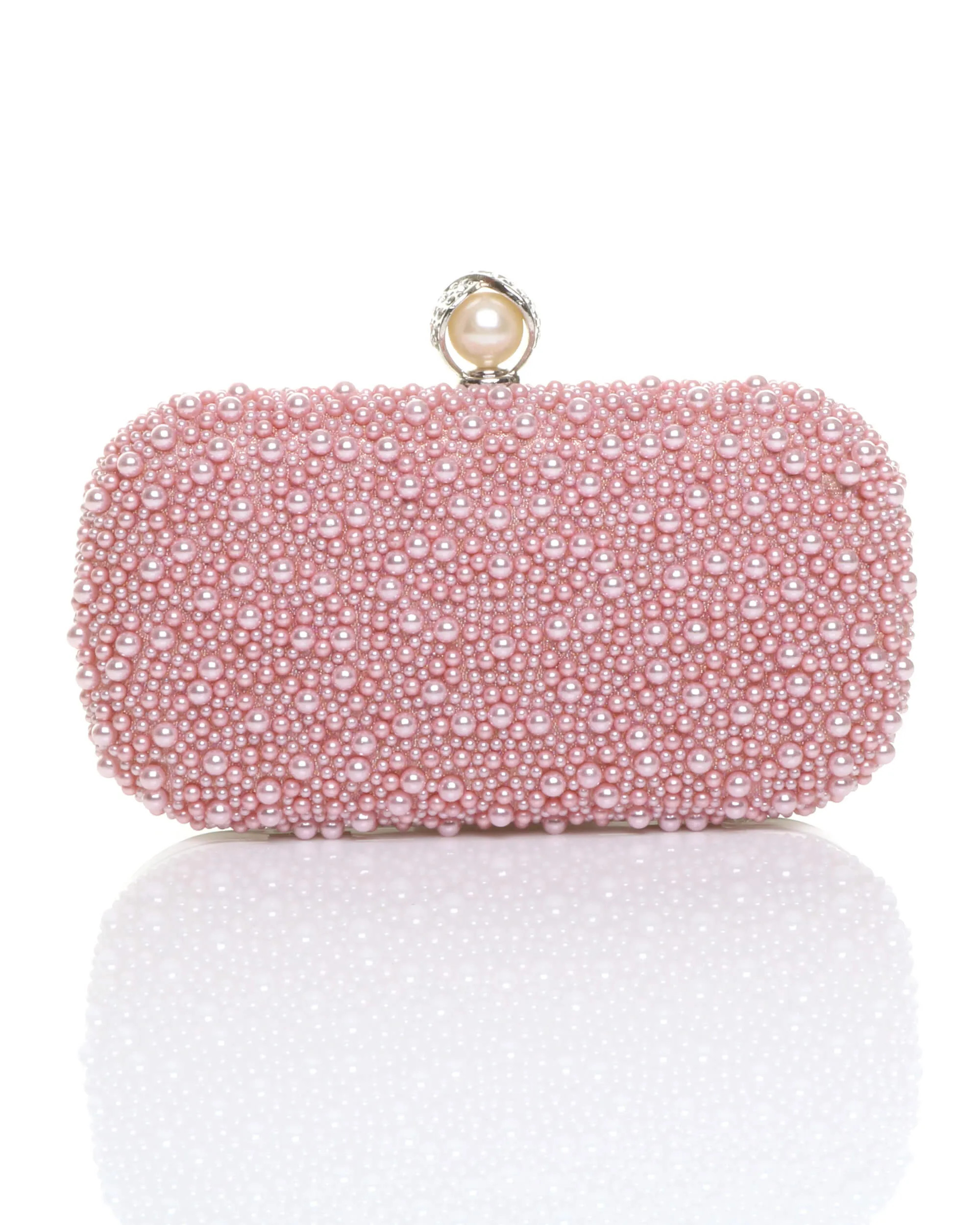 Bags & Purses | Evening Pearl Beaded Satin Bridal Wedding Prom Party Bag | AJVANI | Coast UK & IE