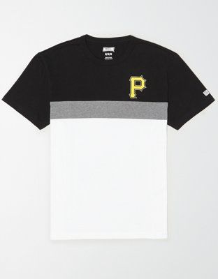 Tailgate Men's Pittsburgh Pirates Colorblock T-Shirt | American Eagle Outfitters (US & CA)