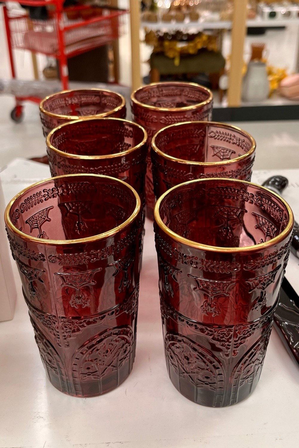 Halloween is coming and Target has these amazing burgundy and glass tumblers for spooky loving newlyweds or a Halloween themed wedding. 

#LTKSeasonal #LTKHalloween #LTKWedding