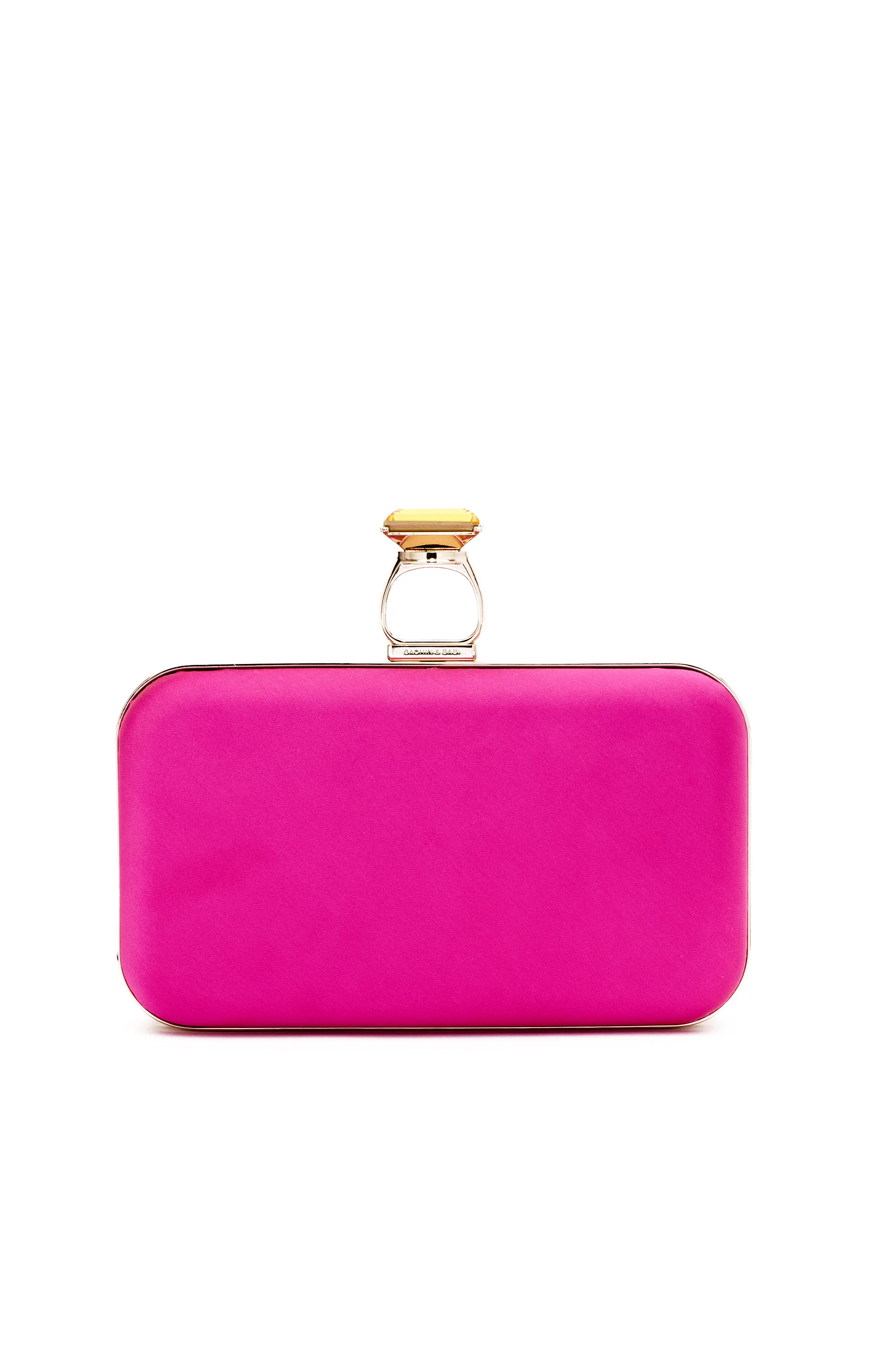 On the Rocks Clutch - Cerise | Sachin and Babi