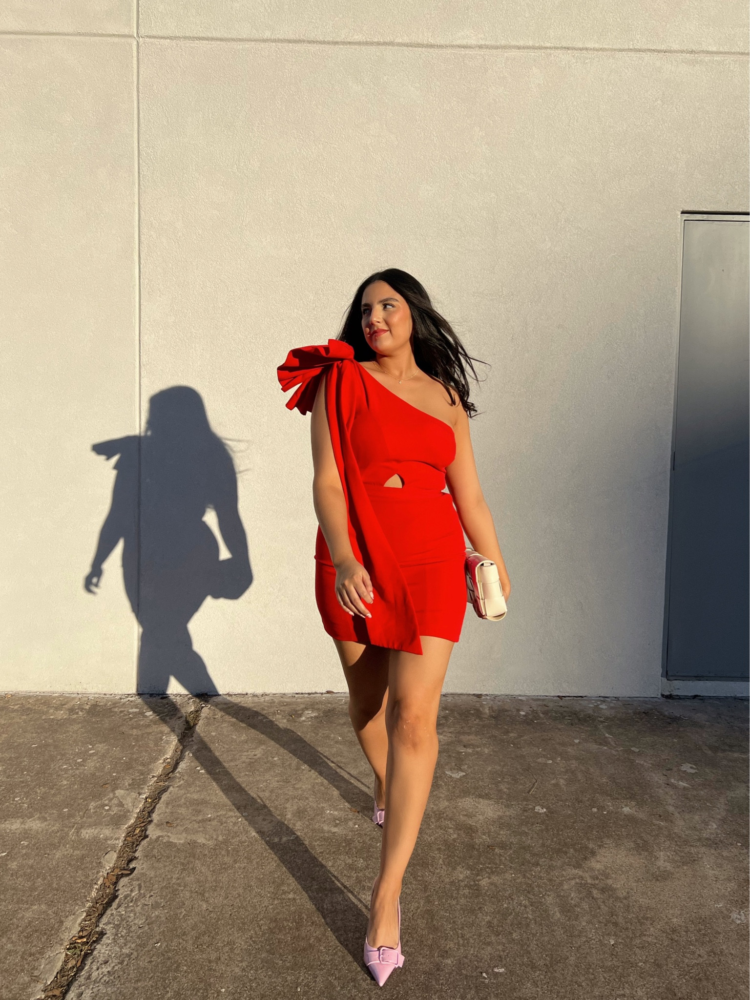 I wore this STUNNING dress to a fancy dinner for my birthday and got so many compliments. It’s so flattering and the perfect night out dress. I love the detail of the cutout in the waist and the oversized bow on the shoulder. It was the perfect length and size 12 fit perfect on my midsize body 

#LTKmidsize #LTKwedding #LTKshoecrush