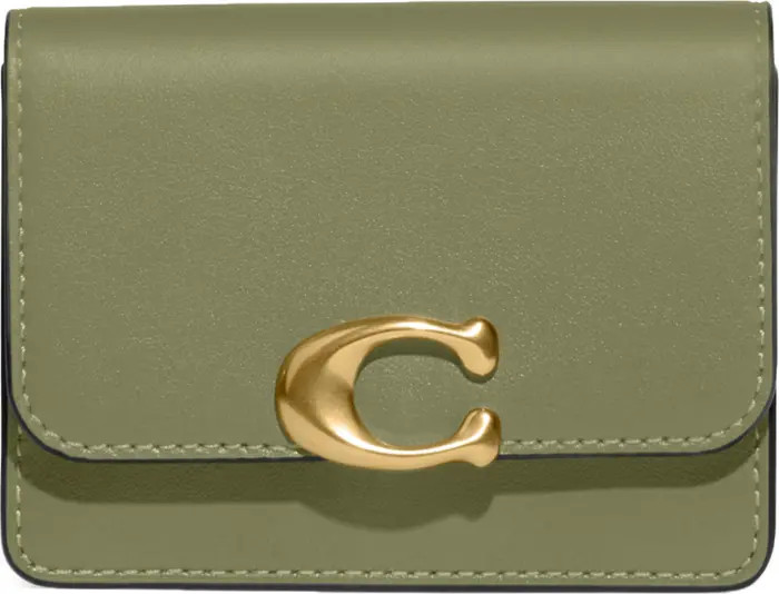 COACH Bandit Leather Card Holder | Nordstrom | Nordstrom