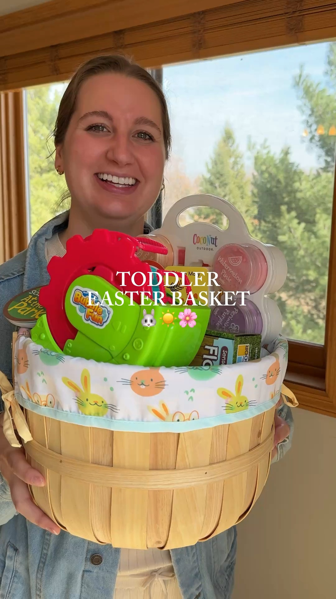 Toddler Easter basket ideas for outdoor play 🐣☀️
Sharing what I’m putting in my toddler’s Easter basket this year—fun, screen-free activities we can use all spring!

Includes chalk paint, bubble machine, outdoor scavenger hunt cards, mud kitchen play stones, and an interactive sound book 🤍

Everything is linked in my LTK!

#ltk #ltkfamily #ltkkids #easterbasketideas #toddleractivities #outdoorplayideas #springactivities #toddlermom #momlife #kidsactivities #screenfreeplay

#LTKSeasonal #LTKmomlife #LTKKids