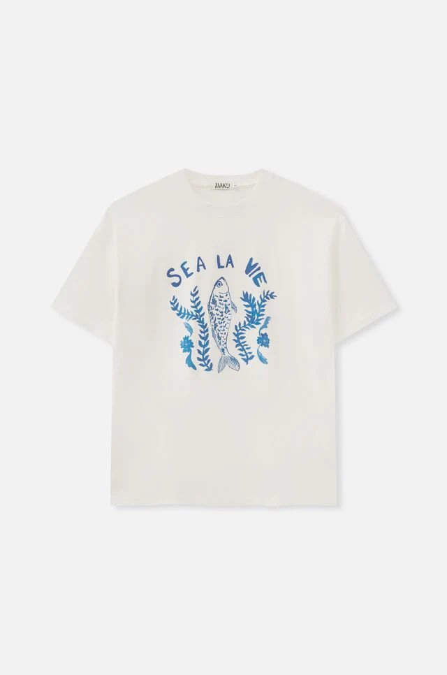 Sea La Vie Oversize Tee | Maku the Label