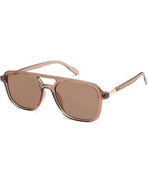 Amazon.com: SOJOS Retro Polarized Aviator Sunglasses Womens Mens Classic 80s 90s Vintage Trendy S... | Amazon (US)