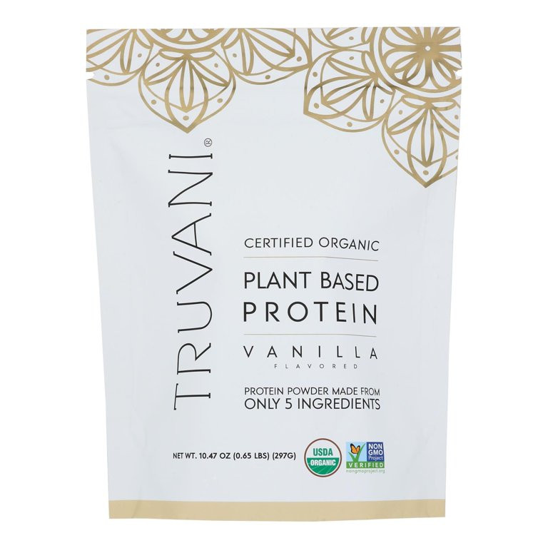 Truvani Vegan Protein Powder - Vanilla Protein Shake Mix - 10 Servings - Walmart.com | Walmart (US)