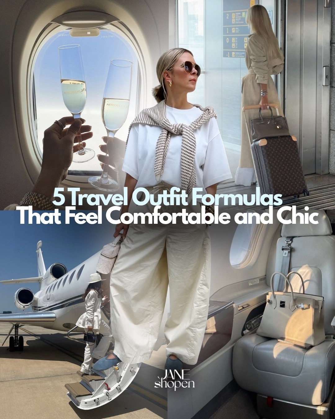 5 Travel Outfit Formulas That Feel Comfortable and Chic