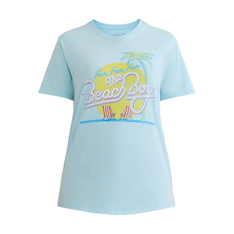 Time and Tru Women's Graphic Tee, Sizes XS-XXXL | Walmart (US)