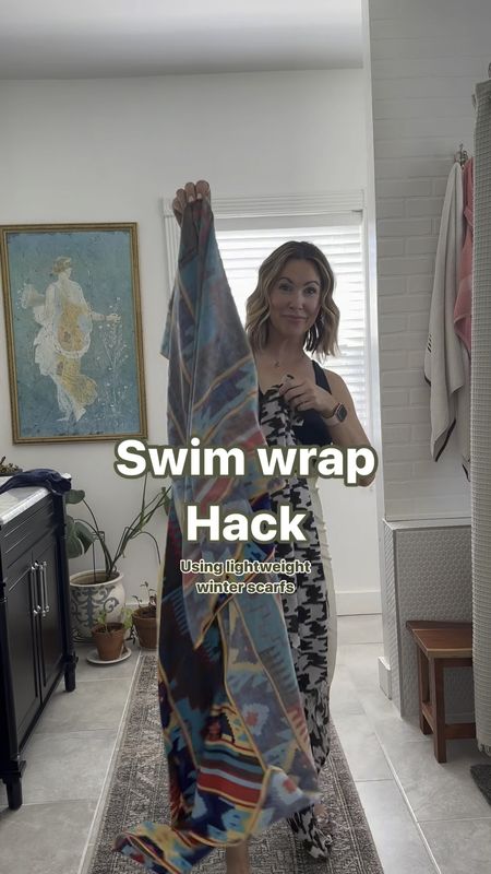 Swimsuit wrap hack!  Use lightweight scarfs!  Also linking some beautiful swimsuits I am loving!  Affordable swimsuits, vacation outfit 

#LTKover40 #LTKfindsunder50 #LTKsalealert