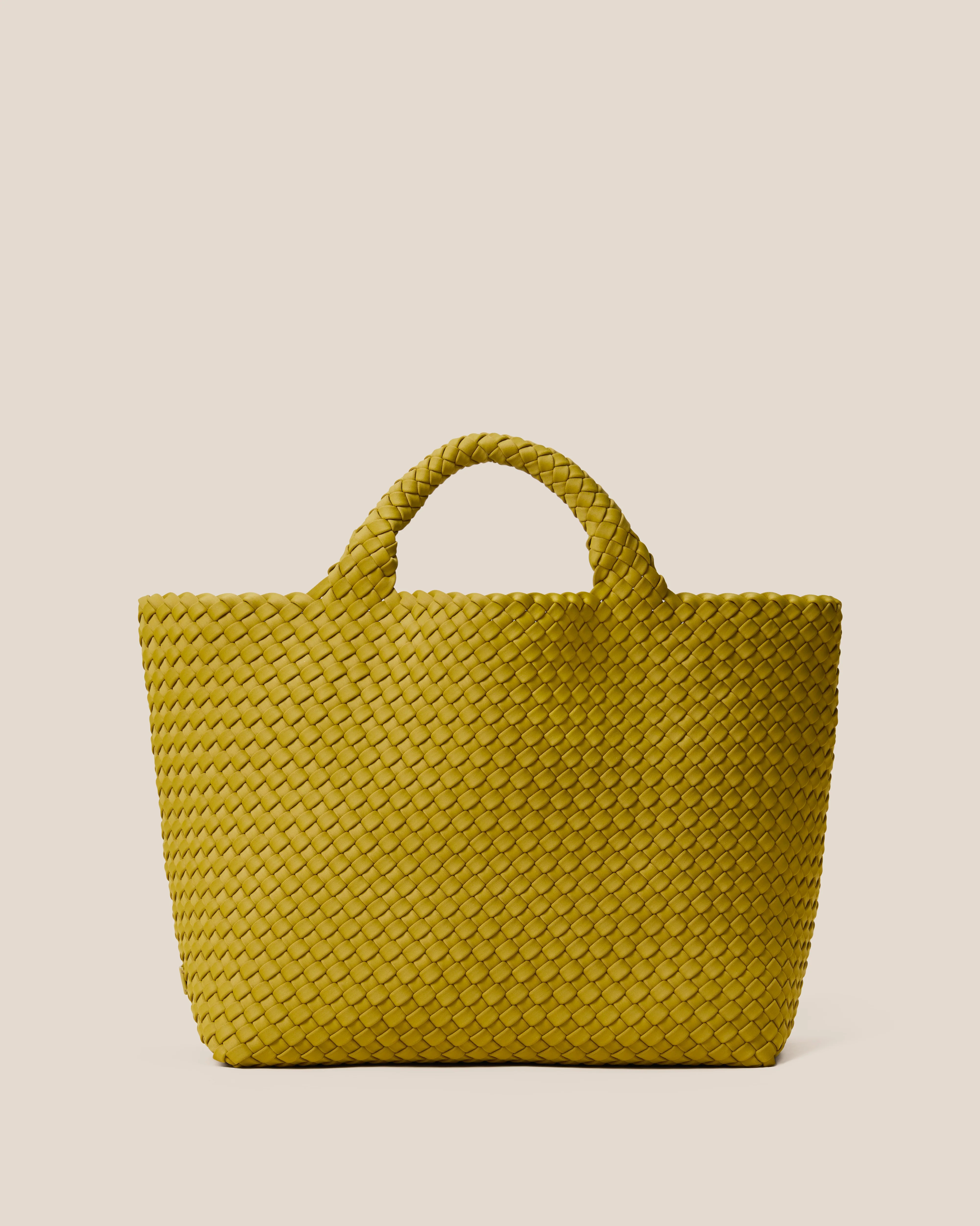 St. Barths Medium Tote | Chartreuse | Naghedi