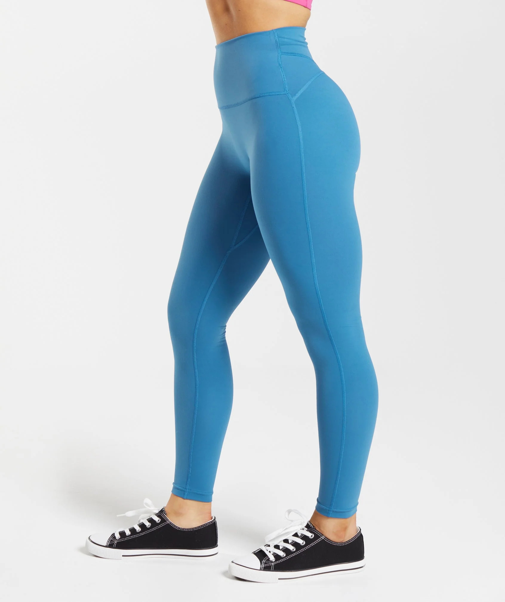 Gymshark Legacy Leggings - Lakeside Blue | Gymshark US
