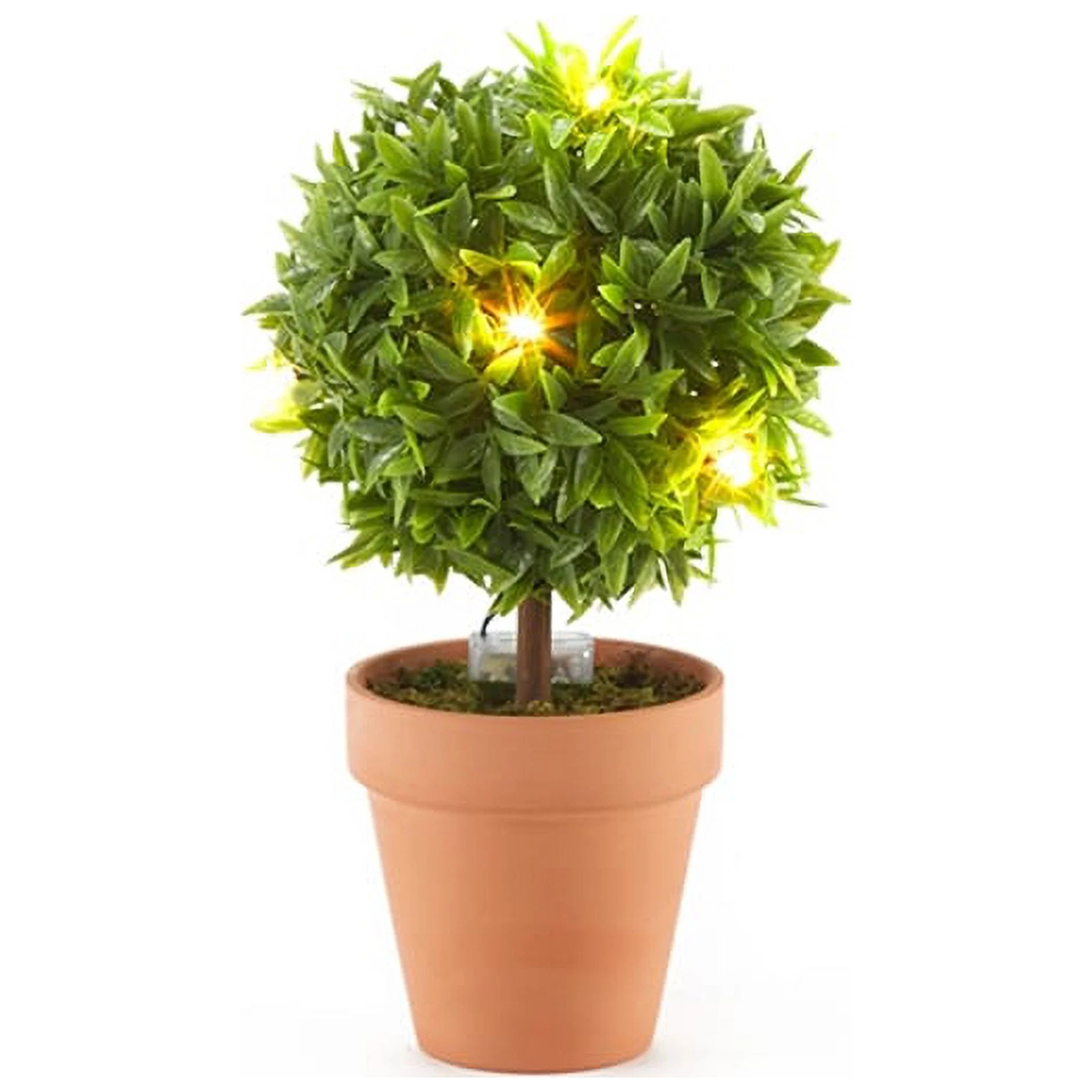 1 PK,Lighted Faux Boxwood Topiaries or Wreath-12" Topiary | Walmart (US)
