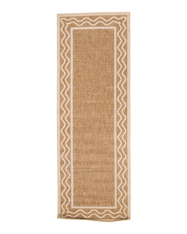 Made In Turkey 3x8 Scalloped Runner | TJ Maxx