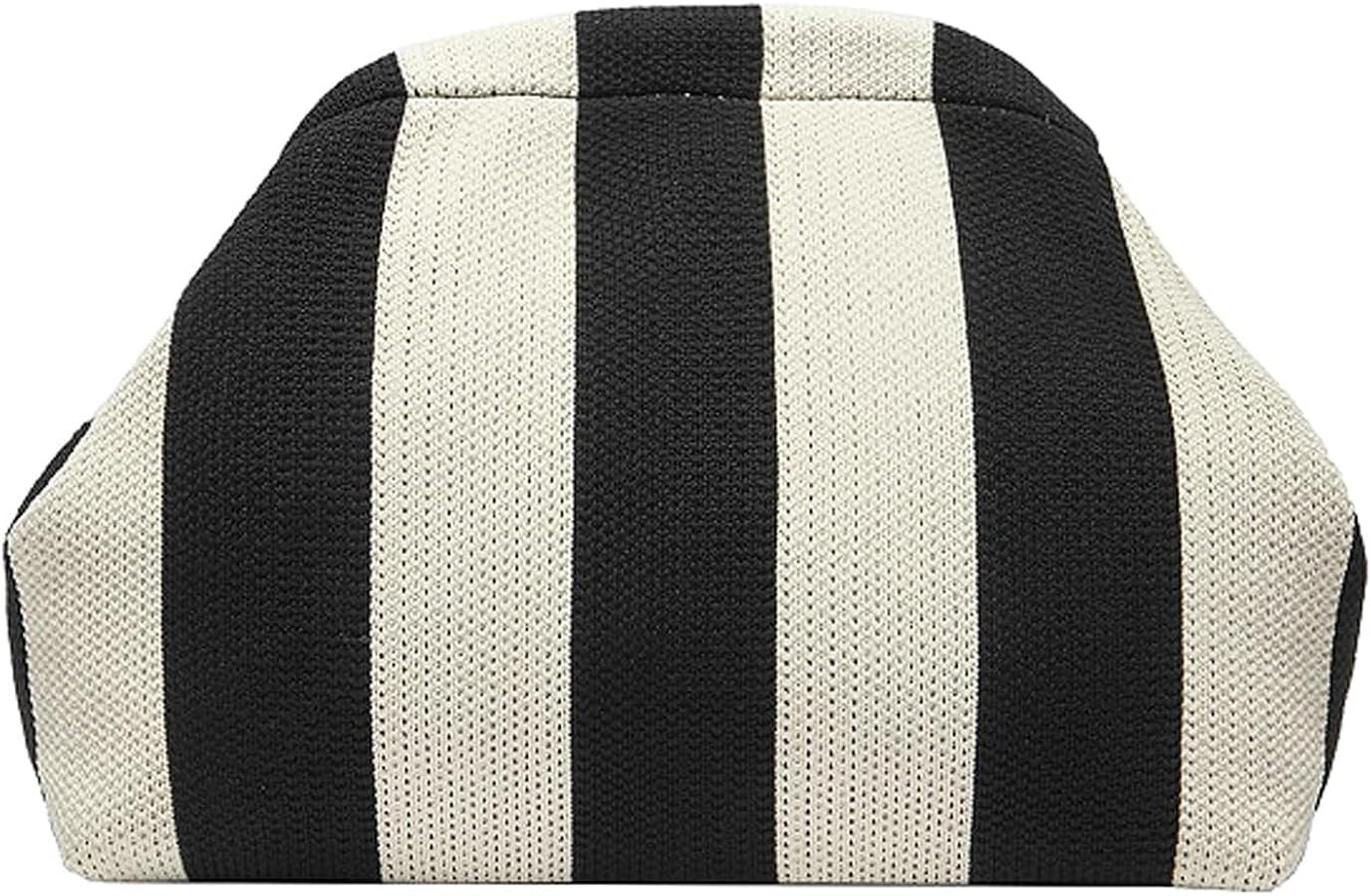 KARRESLY Summer Beach Clutch Purses for Women Woven Crochet Dumpling Handbags Small Purse | Amazon (US)