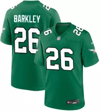 Nike Men's Philadelphia Eagles Saquon Barkley #26 Kelly Green Game Jersey | Dick's Sporting Goods