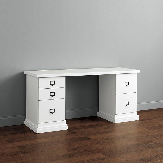 Original Home Office™ Standard Desk with Wood Top | Ballard Designs | Ballard Designs, Inc.