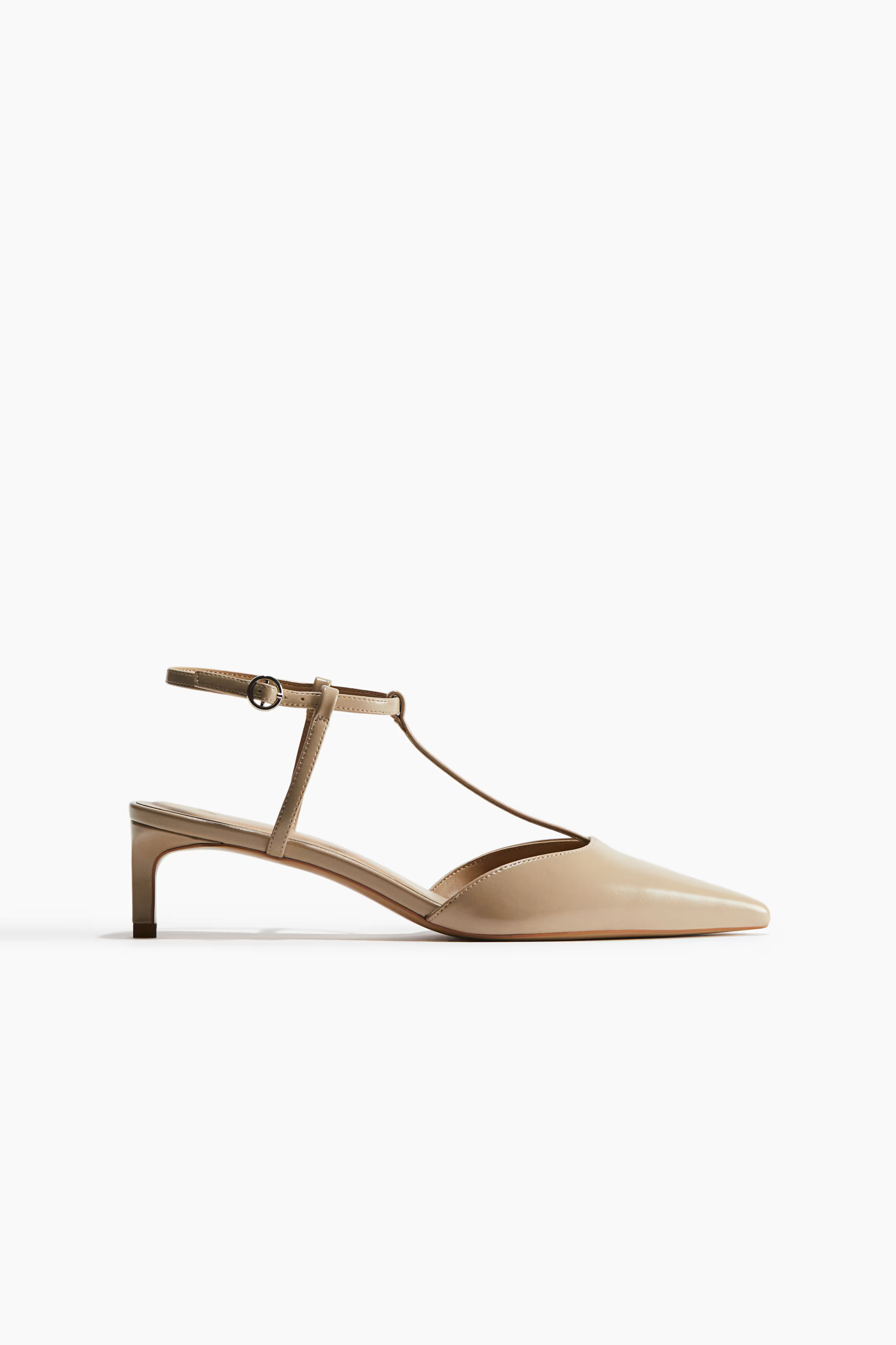 Pointed T-Strap Pumps | H&M (US + CA)