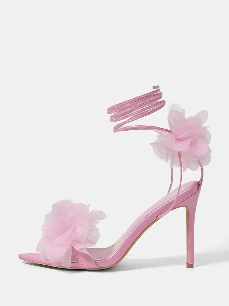 CUCCOO SZL Women's High Heeled Sandals For Summer Graduation Heels Prom Heels Vacation Shoes Summ... | SHEIN