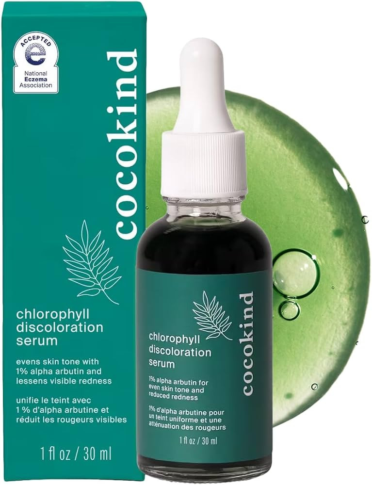 Cocokind Chlorophyll Discoloration Serum, Sensitive Skin Friendly Spot Fading Serum to Target Spo... | Amazon (US)