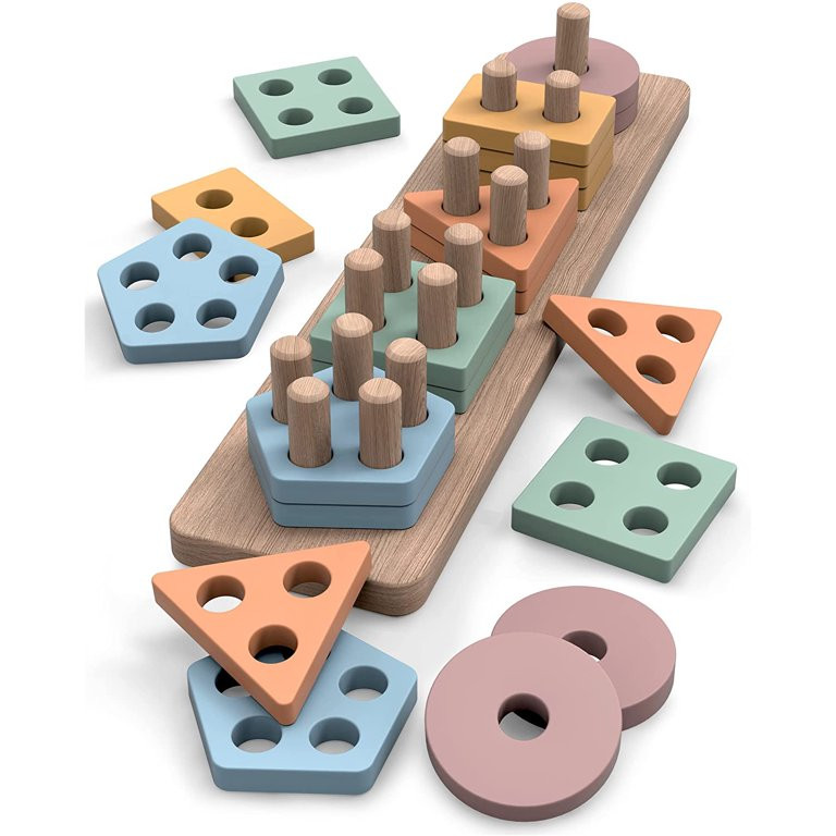Baby Toys for 12-24 Months, Montessori Learning Toys for Toddler, Toys for 1 2 3 Year Old Boys & ... | Walmart (US)