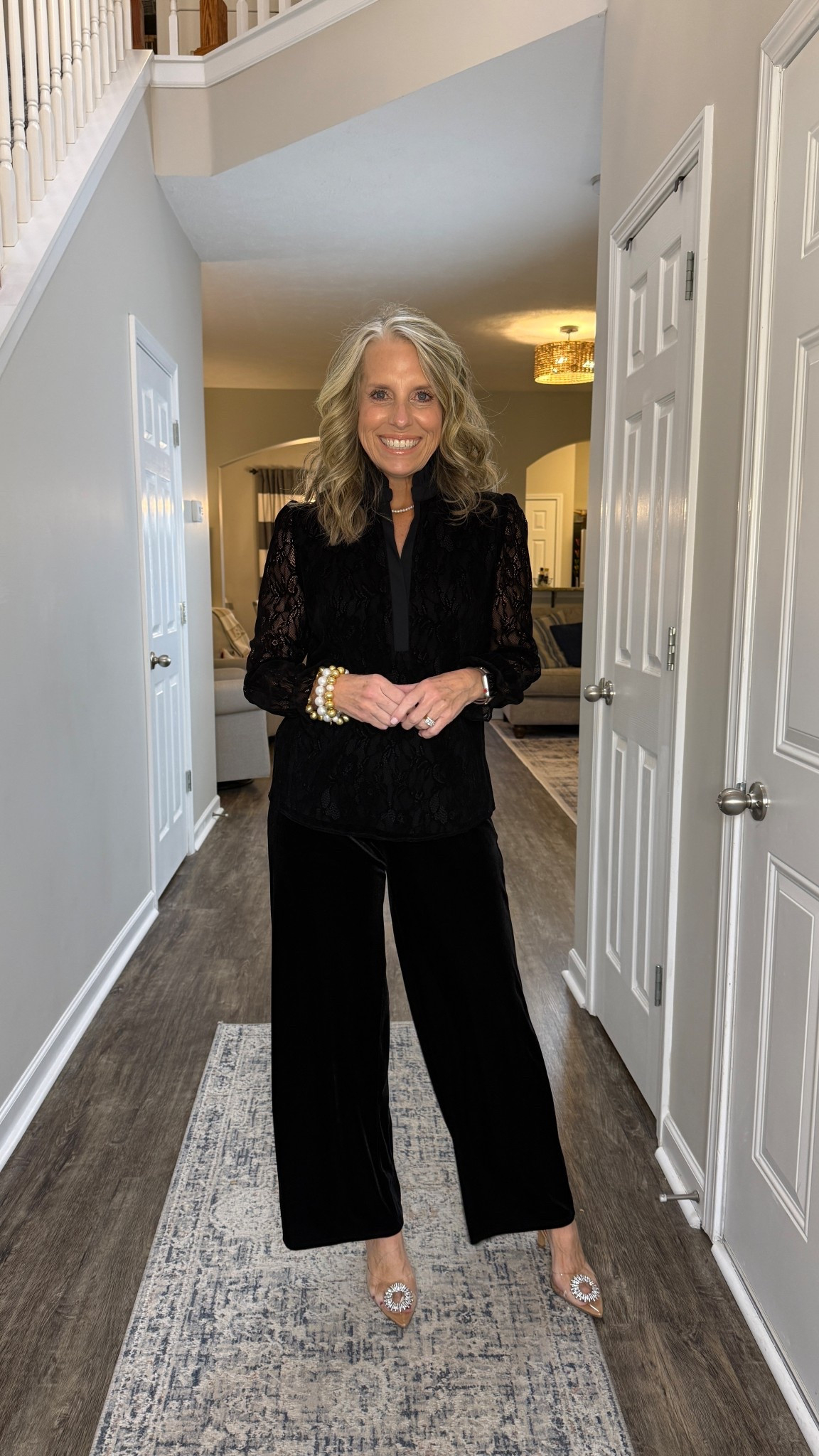 These pieces are stunning. Perfect for holidays, rehearsal dinner and special occasions. Wearing XS in both 

#LTKOver40 #LTKHoliday #LTKWedding