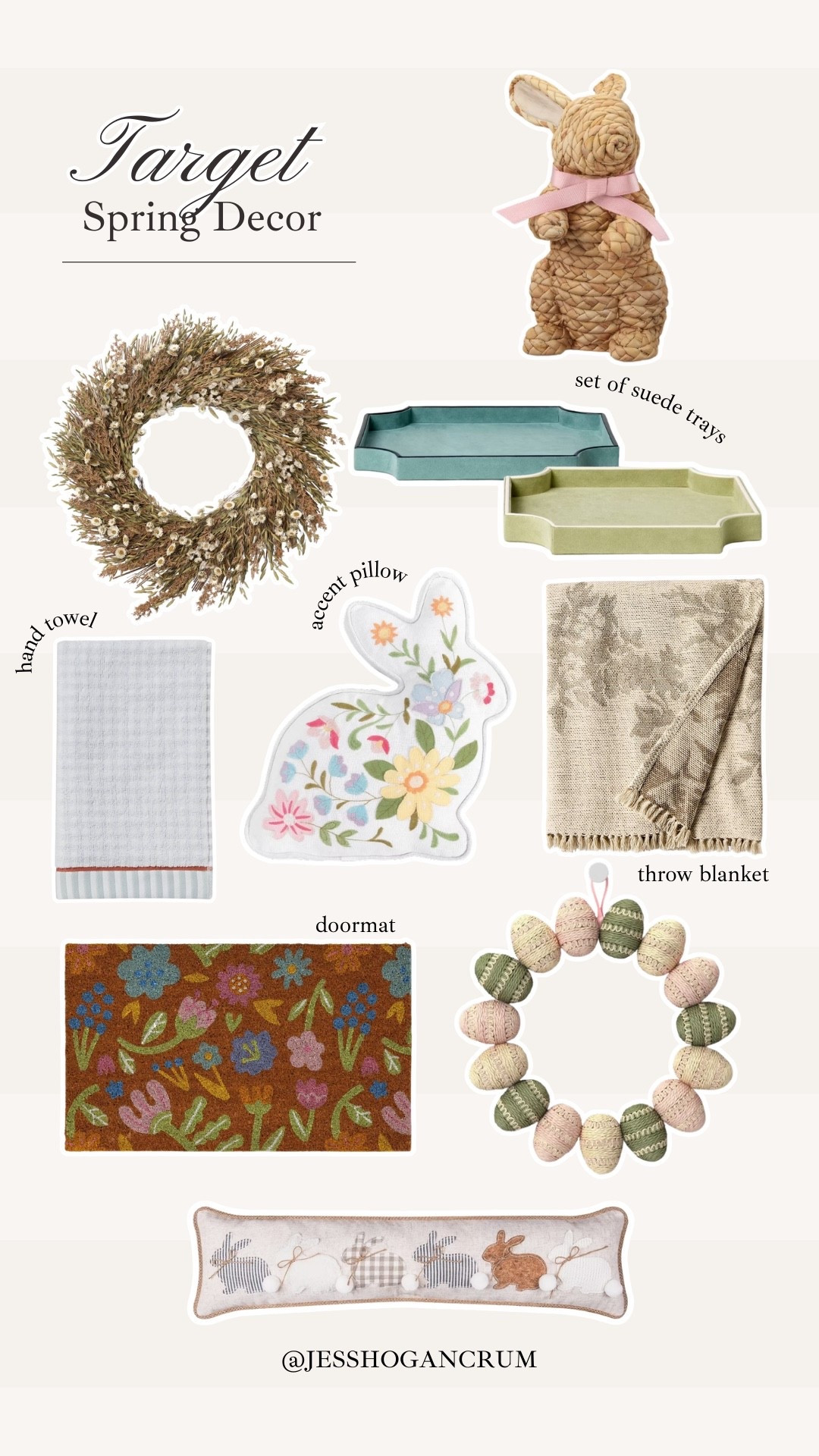 new easter finds from target


seasonal, spring decor, home decor, easter decor, bunny, door mat 

#LTKSeasonal #LTKspringtrends #LTKHome