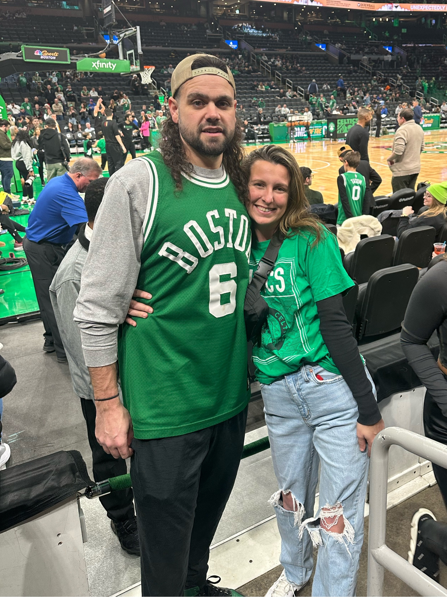 Casual Celtics game fit ❤️

#LTKfindsunder50 #LTKstyletip #LTKbeauty