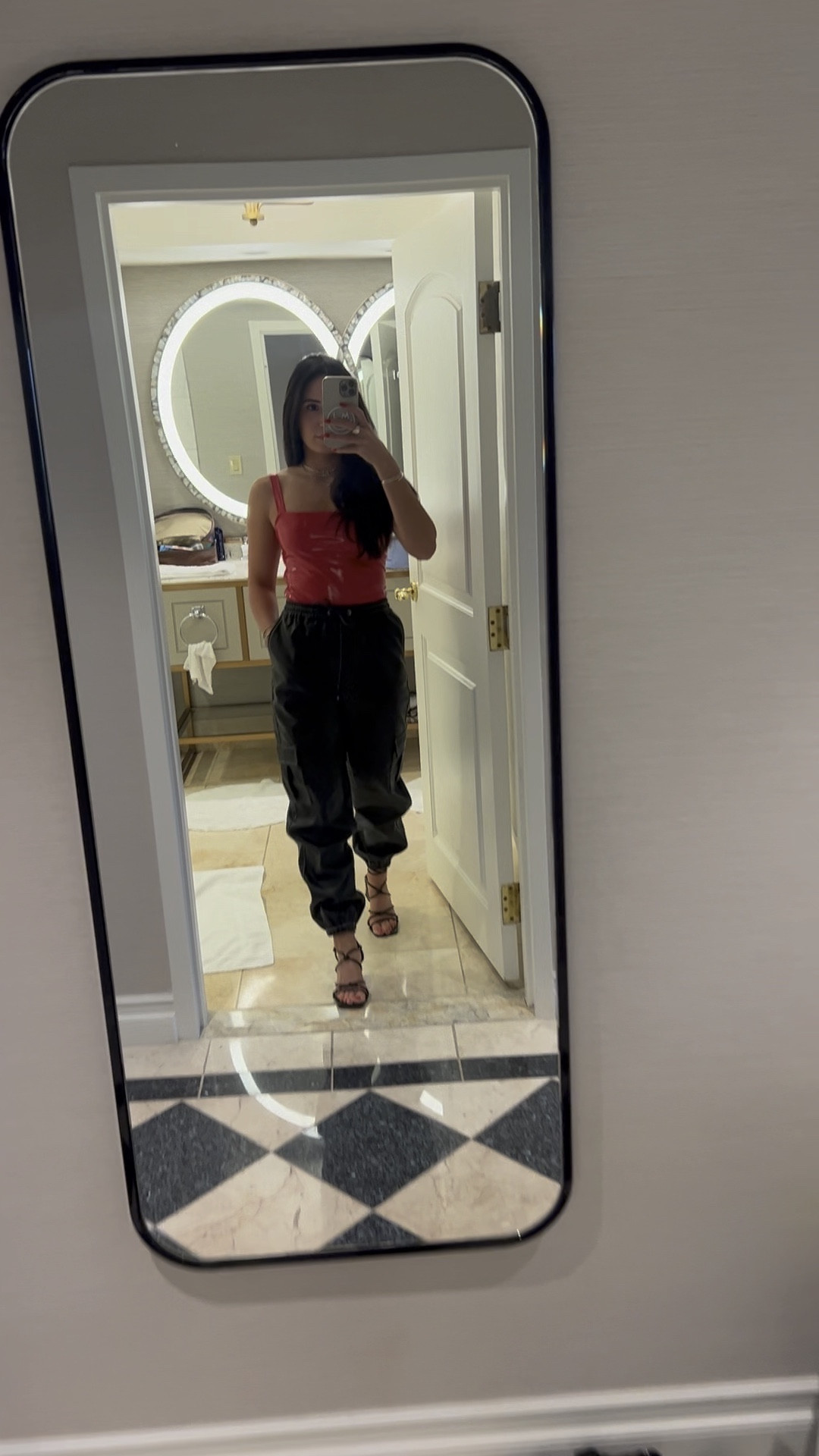 Vegas! Perfect red patent leather bodysuit and comfy heels for lots of walking!

#LTKstyletip #LTKtravel #LTKshoecrush
