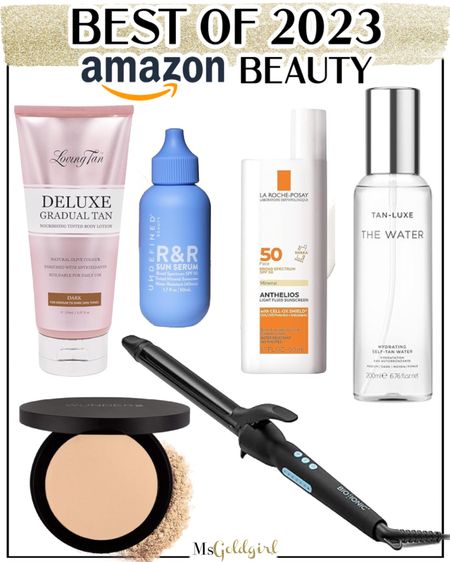 I order a lot of my beauty products from Amazon but these are the top picks from 2023!

#sunscreen #curlingiron #beautyover40 #selftanner 

#LTKfindsunder50 #LTKbeauty