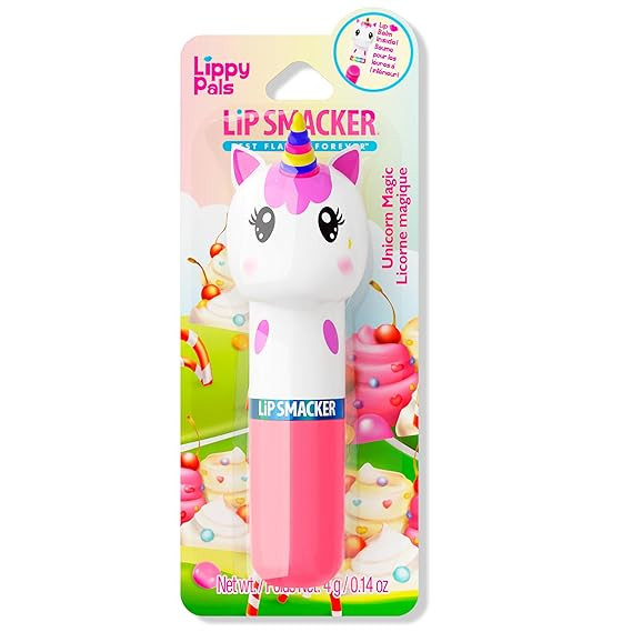 Lip Smacker Lippy Pals Unicorn, Flavored Moisturizing & Smoothing Soft Shine Lip Balm, Hydrating ... | Amazon (US)