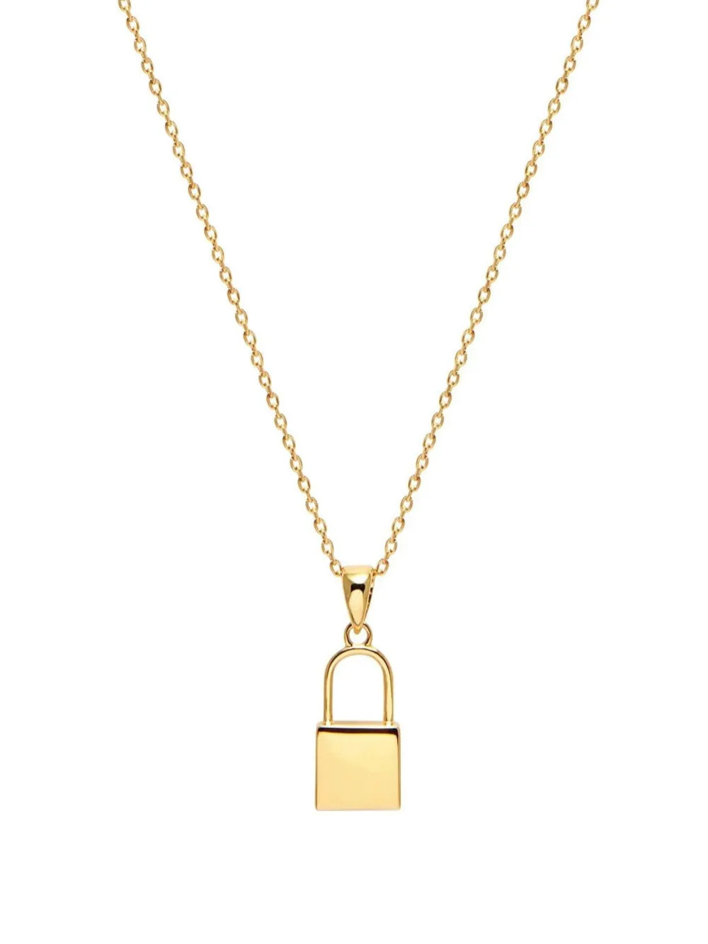 Nialaya Jewelry Lock Necklace | Gold | FARFETCH | Farfetch Global