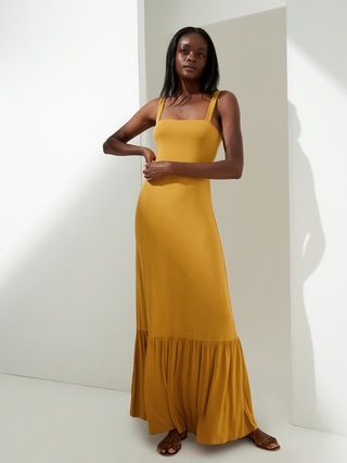 Knit Maxi Dress | Banana Republic (US)