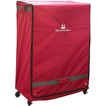 Balsam Hill Deluxe Rolling Ornament Chest - 120pc Christmas Decoration Storage with Dividers & Tr... | Amazon (US)