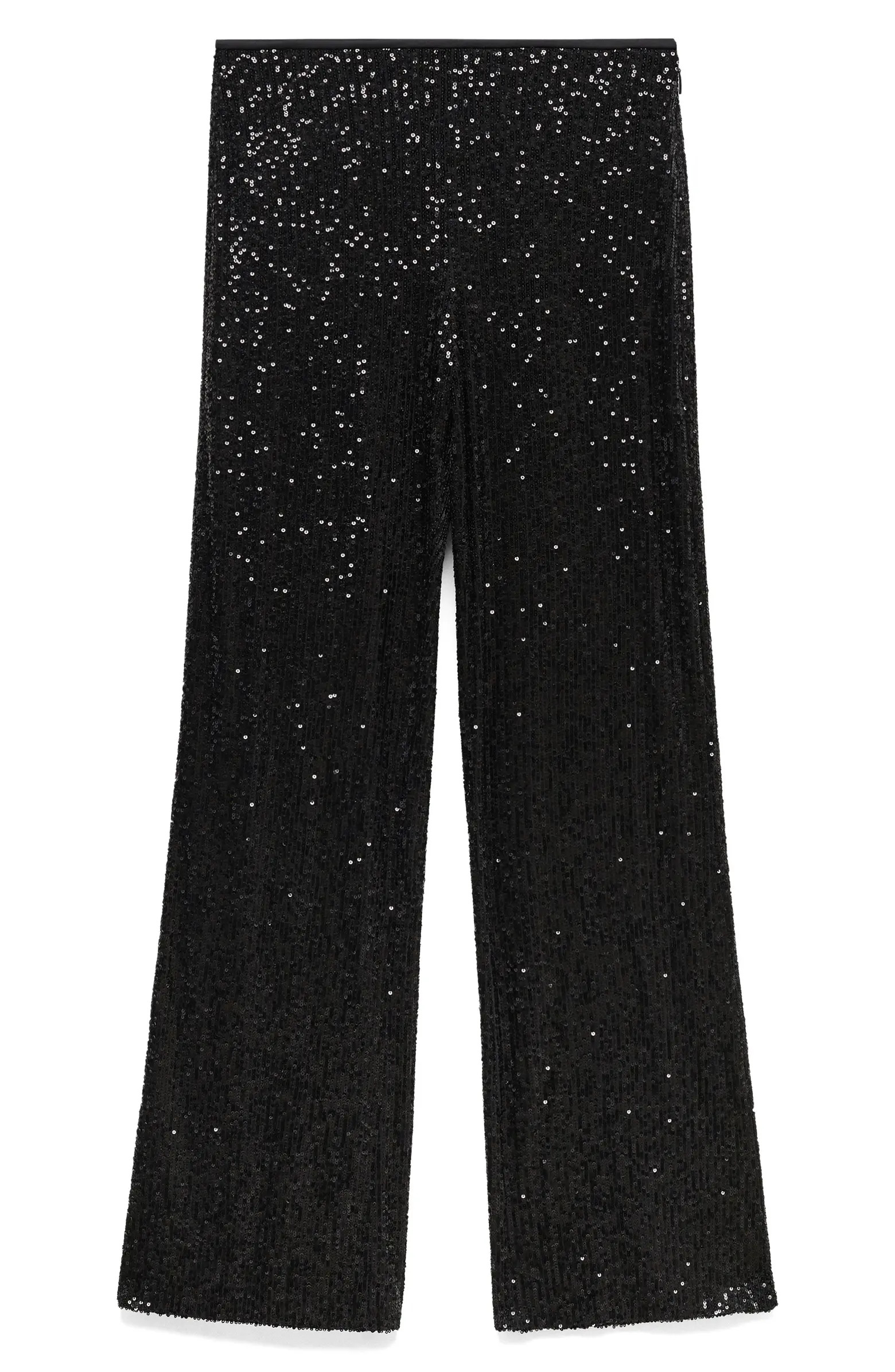 Sequin Wide Leg Pants | Nordstrom