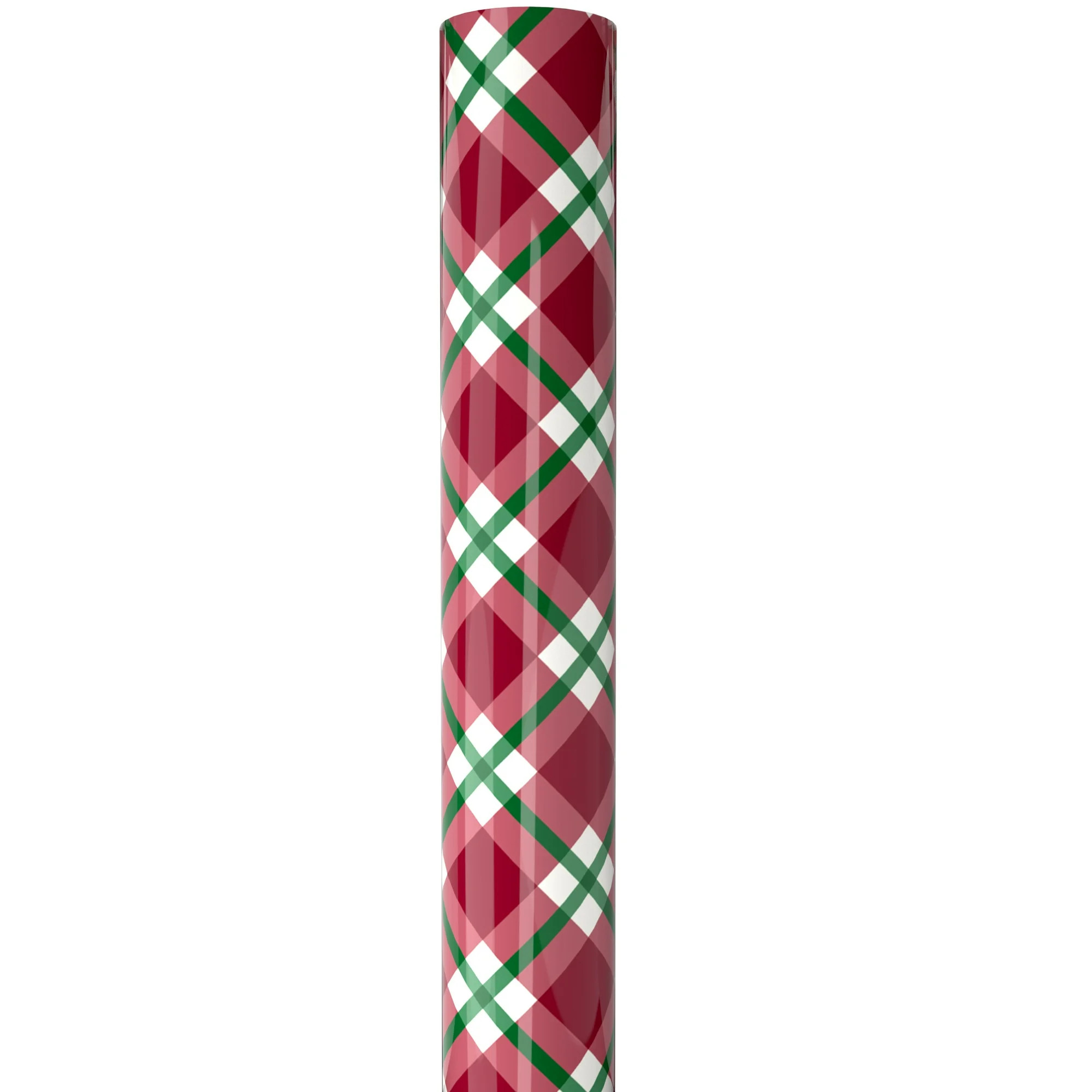 Red and Green Plaid Christmas Wrapping Paper, 160 sq ft, by Holiday Time | Walmart (US)