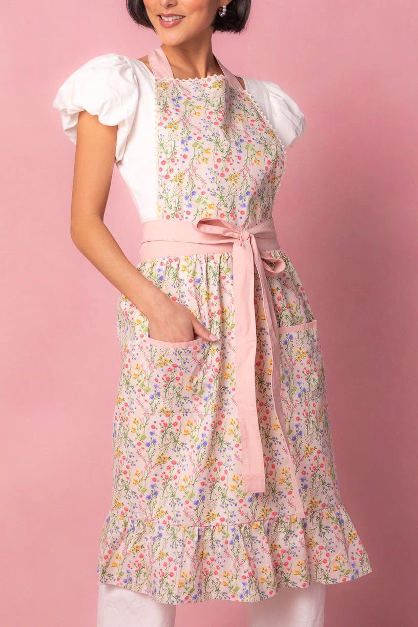 Ivy Apron in Floral Cotton | Ivy City Co