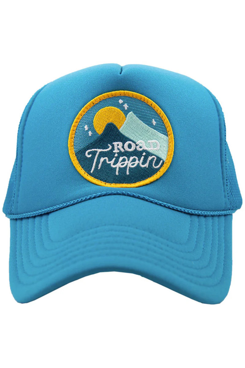 BuddyLove X Katydid | Road Trippin Trucker Hat | Blue | BuddyLove