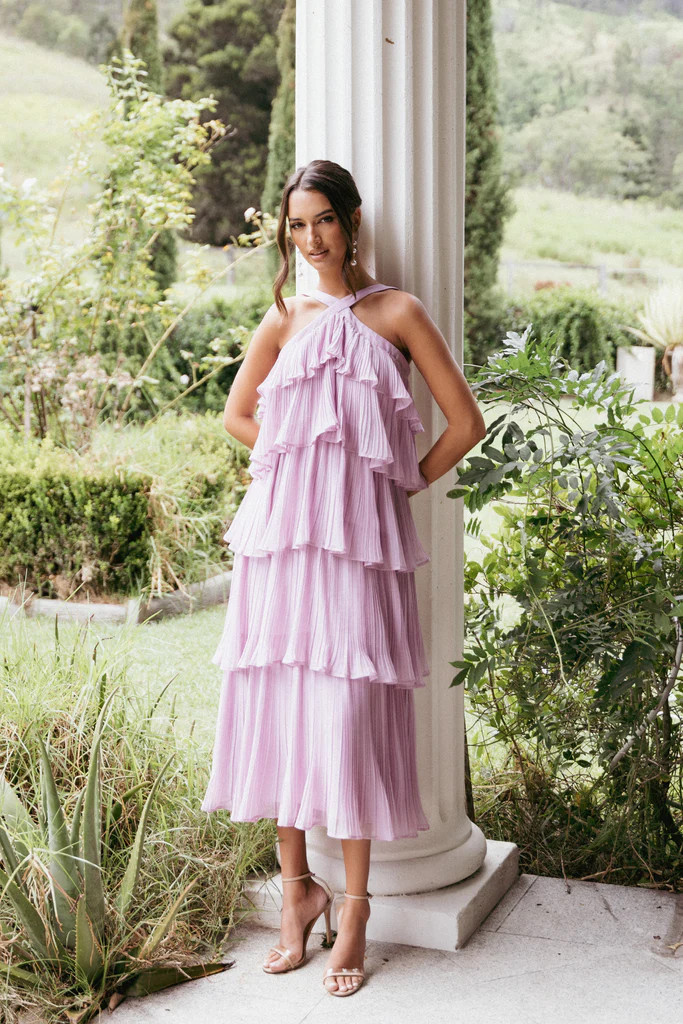 Aveline Midi Dress - Lilac | Petal & Pup (US)