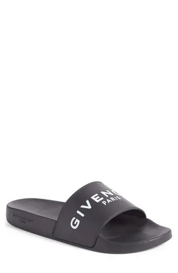 Women's Givenchy Slide Sandal, Size 38 EU - Black | Nordstrom