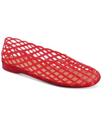 I.n.c. International Concepts Women's Annya Jelly Flats, Exclusively at Macy's - Red | Macy's