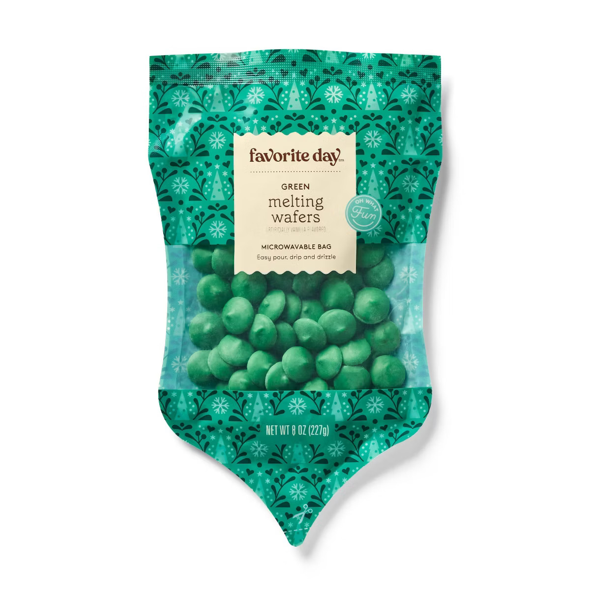 Holiday Green Melting Wafers Microwaveable Bag - 8oz - Favorite Day™ | Target