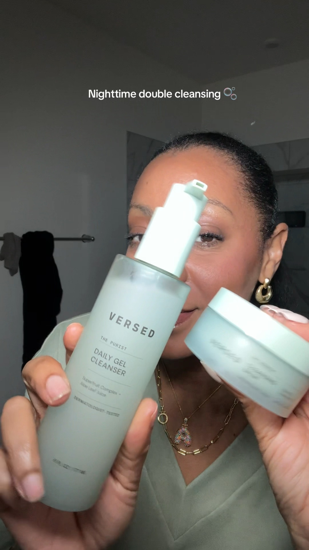 Versed double cleansing routine 

#LTKselfcare #LTKBeauty