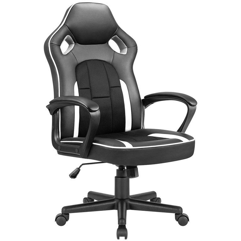 VINEEGO Gaming Chair High-Back PU Leather Office Chair Adjustable Height Racing Style Ergonomic C... | Walmart (US)