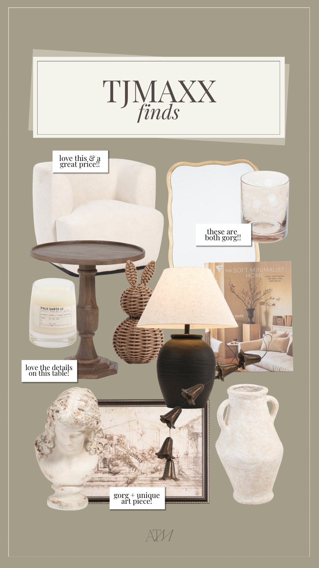 TjMaxx finds I’m loving! 

Easter decor, spring decor finds, budget friendly home inspo, home goods, Marshalls, neutral home inspo 

#LTKHome #LTKFindsUnder50 #LTKSaleAlert