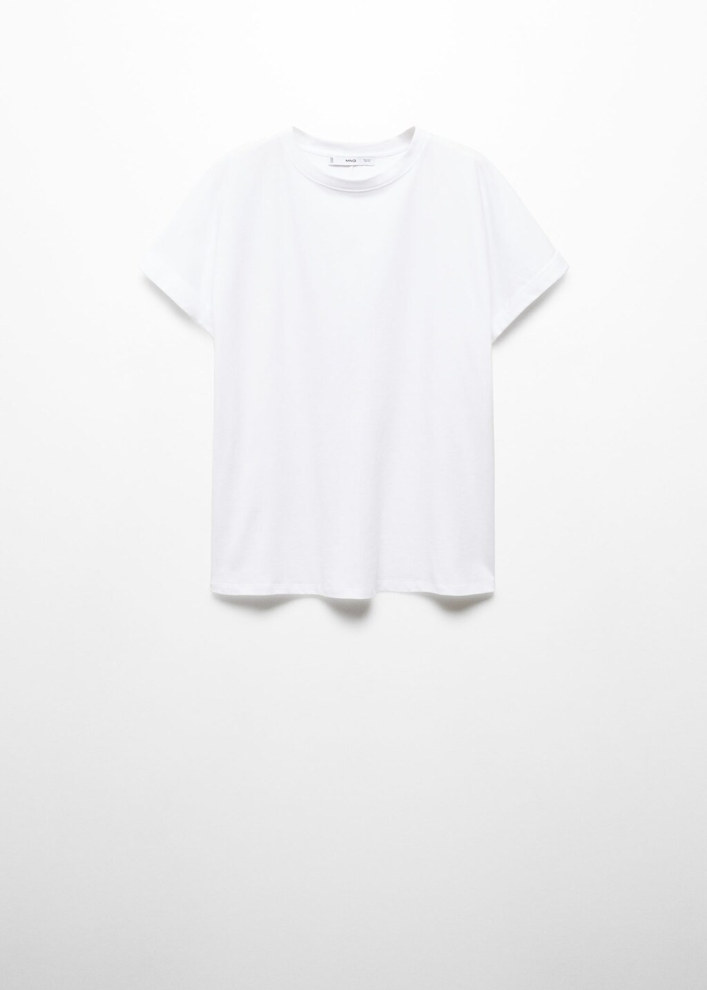 T-shirt coton manches courtes -  Femme | Mango France | MANGO (FR)